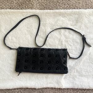 Alexander Wang studs black crossbody flap bag